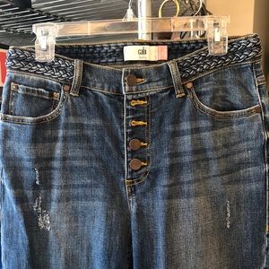 CAbi Braided jeans